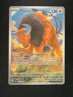 Pokemon TCG Tauros 096/086 - Illustration Rare - Chaos Rising - NM - Image 5