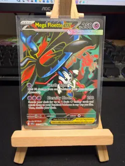 Pokemon TCG Mega Floette ex 101/086 - Ultra Rare - Chaos Rising - NM - Image 1