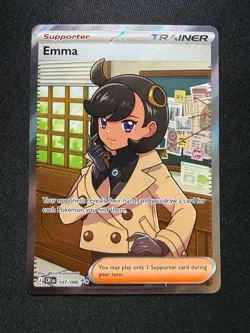 Pokemon TCG Emma 107/086 - Ultra Rare Full Art - Chaos Rising - NM - Image 2