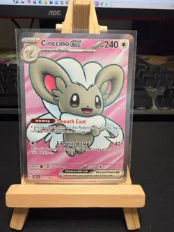 Pokemon TCG Cinccino ex 105/086 - Ultra Rare - Chaos Rising - NM - Image 1
