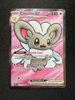 Pokemon TCG Cinccino ex 105/086 - Ultra Rare - Chaos Rising - NM - Image 2