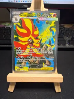 Pokemon TCG Mega Pyroar ex 099/086 - Ultra Rare - Chaos Rising - NM - Image 2