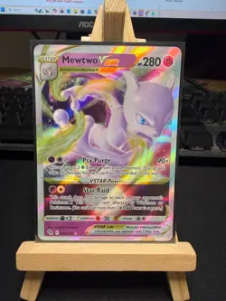 Pokemon TCG Mewtwo VSTAR 031/078 - Holo Ultra Rare - Pokemon GO - NM - Image 1
