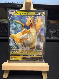 Pokemon TCG Dragonite V 049/078 - Holo Ultra Rare - Pokemon GO - NM - Image 1