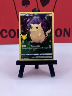 Pikachu 005/025 Celebrations Pokemon TCG Full Art Holo Rare 2021 NM - Image 2
