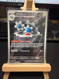 Pokemon TCG Klinklang 141/086 - Illustration Rare - Black Bolt - NM - Image 1