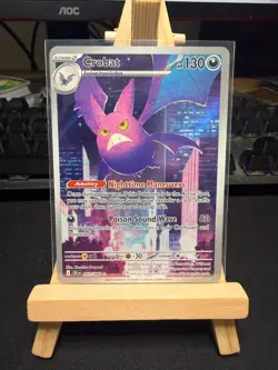 Pokemon TCG Crobat 093/086 - Illustration Rare - Chaos Rising - NM - Image 1