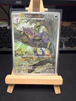 Pokemon TCG Liepard 137/086 - Illustration Rare - White Flare - NM - Image 1