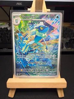 Pokemon TCG Frogadier 089/086 - Illustration Rare - Chaos Rising - NM - Image 1
