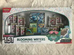 Pokemon Scarlet & Violet 151 Blooming Waters Premium Collection Box New / Sealed - Image 1