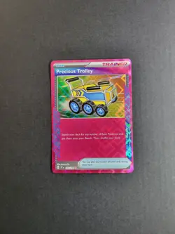Precious Trolley 185/191 Pokemon TCG S&V Surging Sparks Ace Spec Rare Near Mint - Image 2