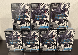 Pokemon Scarlet & Violet Black Bolt Booster Bundle Lot (7 Packs) Sealed - Image 1