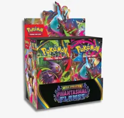 PRESALE - CONFIRMED - Pokemon Mega Evolution-Phantasmal Flames Booster Box - Image 1