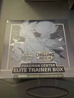 Pokemon TCG Sword & Shield Chilling Reign Elite Trainer Box ETB Sealed New - Image 1