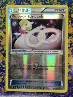 Pokemon TCG - Gardevoir Spirit Link - XY Primal Clash 130/160 -Reverse Holo - MP - Image 2