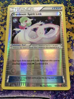 Pokemon TCG - Gardevoir Spirit Link - XY Primal Clash 130/160 -Reverse Holo - MP - Image 5