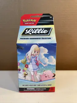 Pokemon TCG Lillie Premium Tournament Collection Box Sealed New - Image 1