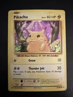 Pokemon - Pikachu - 35/108 - Evolutions - Cracked Ice Holo - Promo - 2016 - Image 1