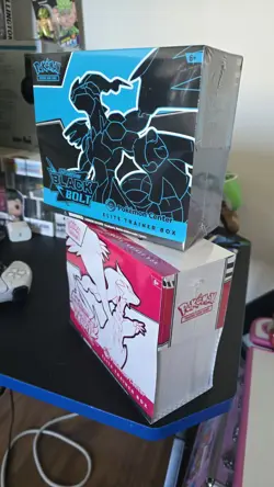 Pokemon Center Black Bolt and White Flare ETB Set of 2 - Image 3