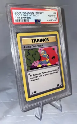 2000 Pokemon Rocket Goop Gas Attack #78 1st Edition PSA 10 GEM MINT Trainer - Image 4