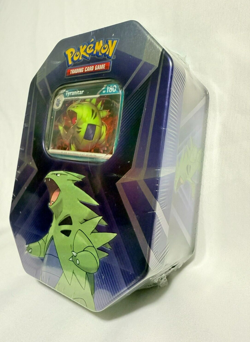 Pokemon TCG: Tyranitar Triple Whammy Collector's Tin - Factory Sealed - Image 3