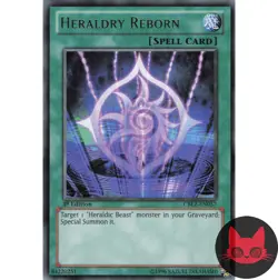 Yugioh Heraldry Reborn CBLZ-EN057 Rare 1st Edition NM - Image 1