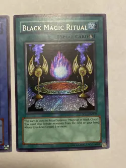 Magician of Black Chaos PP01-EN001 + Black Magic Ritual EN002 SECRET LP SET - Image 3