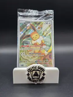 Pokemon TCG Eevee Prismatic Evolutions ETB Black Star Promo Card SVP-173 Sealed - Image 1