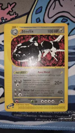 Pokemon Card Steelix Skyridge 31/144 Rare Non-Holo NM Near Mint WOTC E-reader - Image 1