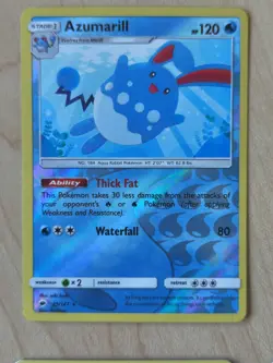 Azumarill And Marill Pokemon Card Lot Asako Ito Stellar Crown Reverse Holo X6 NM - Image 3