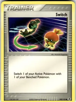 Switch 102/112 FireRed & LeafGreen Common Pokemon Card MP - Image 1