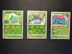 Pokemon TCG Chinese Reverse Holo Kanto set for Rajes - Image 2