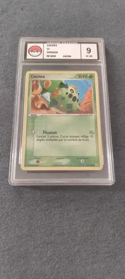 Pokemon Card : Akatsu Grading 9 - Cacnea 44/106 Reverse Ex Emeraude FR - Image 1