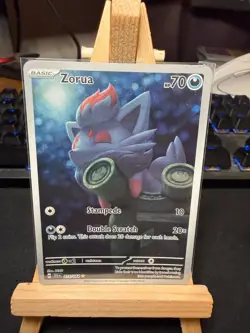 Pokemon TCG Zorua 075/064 – Shrouded Fable – Illustration Rare – NM - Image 2