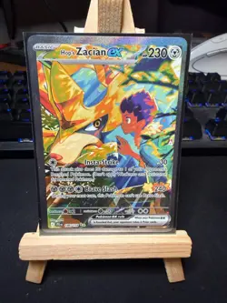 Pokemon TCG Hop’s Zacian ex 186/159 – Journey Together – SIR - Near Mint - Image 1