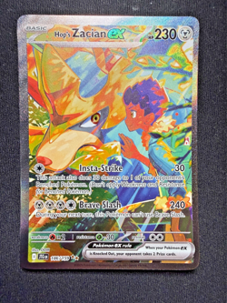 Pokemon TCG Hop’s Zacian ex 186/159 – Journey Together – SIR - Near Mint - Image 2