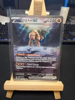Pokemon TCG Ting-Lu ex 263/193 – Paldea Evolved – Special Illustration Rare – NM - Image 1