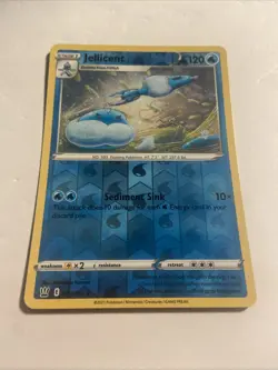 Pokemon card BATTLE STYLES Reverse Holo Rare JELLICENT (042/163) Mint/NM - Image 1