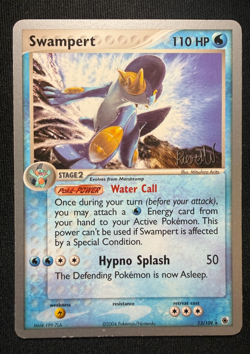 Pokemon TCG Swampert 13/109 – 2004 World Championships – Non-Holo - Image 2