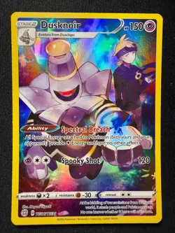 Pokemon TCG Dusknoir TG06/TG30 – Trainer Gallery – Brilliant Stars – NM - Image 1