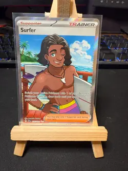 Pokemon TCG Surfer SSP 235/191 – Surging Sparks – Ultra Rare – NM - Image 1