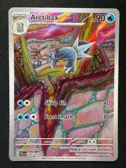 Pokemon TCG Arctibax 209/193 – Illustration Rare – Paldea Evolved – NM - Image 1