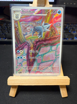 Pokemon TCG Arctibax 209/193 – Illustration Rare – Paldea Evolved – NM - Image 3