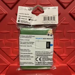 Ultra Pro 60 GREEN PRO-MATTE Small Size Deck Protector NEW Gaming Card Sleeves - Image 2
