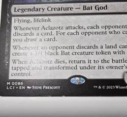 Aclazotz, Deepest Betrayal M The Lost Caverns of Ixalan 88 NM - Image 3