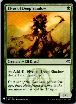 Elves of Deep Shadow The List Reprints NM Normal - Image 1