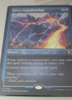 Fierce Guardianship (Foil Etched) Commander Masters Foil - Image 1