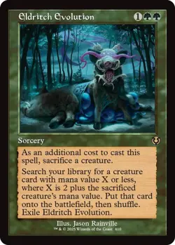 MTG INR Eldritch Evolution (Retro Frame) Normal NM - Image 1