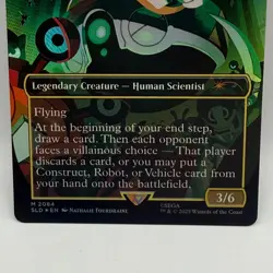 Magic The Gathering Dr. Eggman Secret Lair Foil 2084 Borderless MTG Sonic SEGA - Image 3