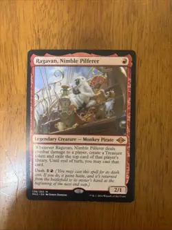 Ragavan, Nimble Pilferer #138 Modern Horizons 2 MH2 Magic: The Gathering - Image 1